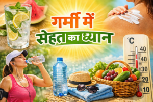 गर्मी में सेहत का ध्यान कैसे रखें